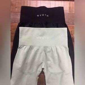 NVGTN Contour seamless compression leggings XS set of 2